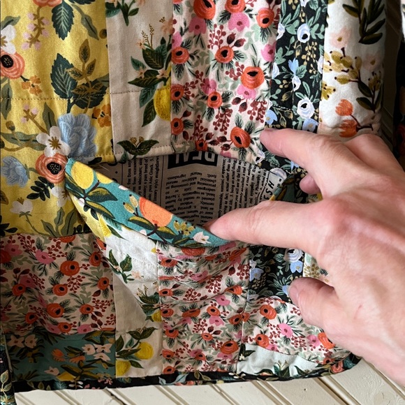 Handmade Floral Patchwork Jacket - Picture 3 of 5